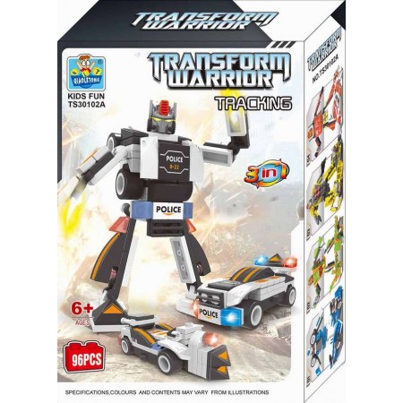 Block transform warrior Block transform warrior